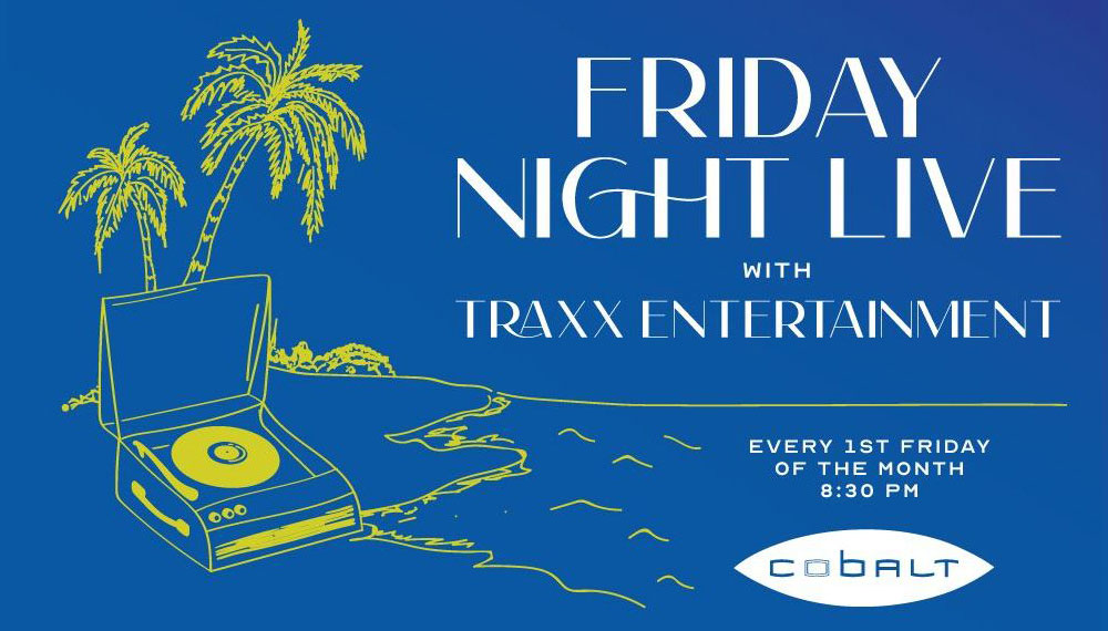 Friday Night Live at Cobalt flyer